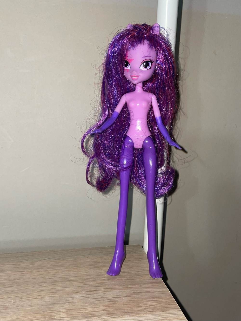 My Little Pony Friendship is Magic Equestria Girls Twilight Sparkle no clothes